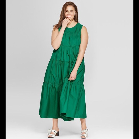 women's tiered maxi dress